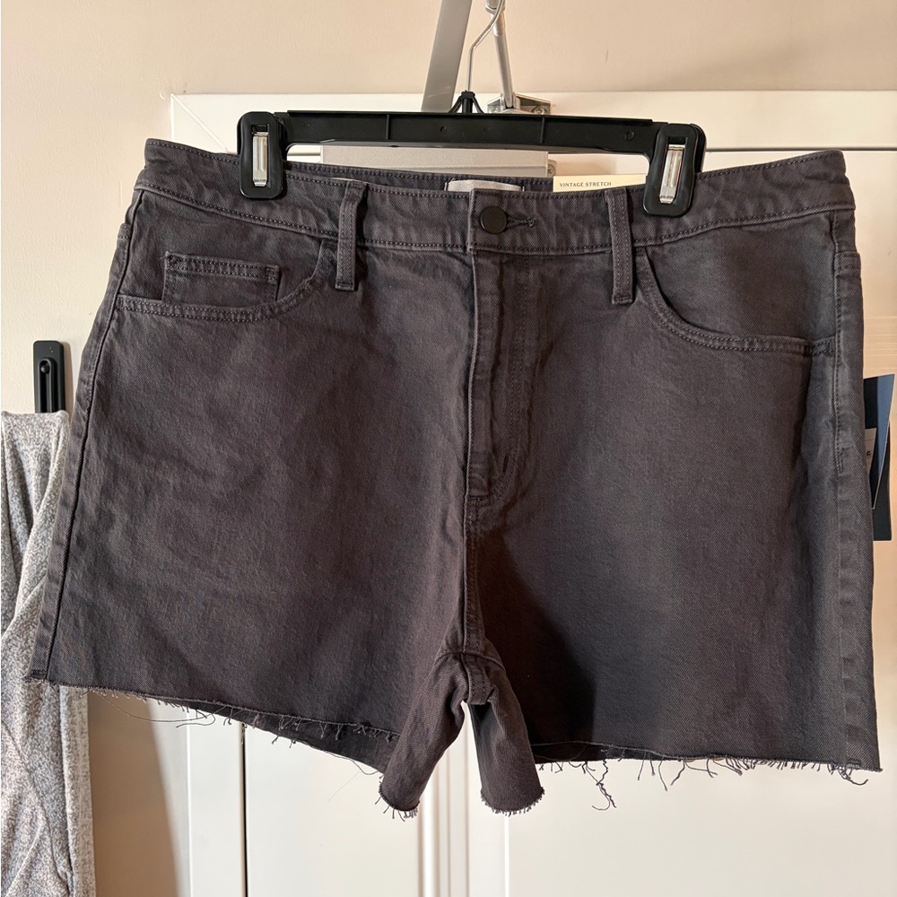 Universal Thread Dark Charcoal Cutoff Denim Shorts